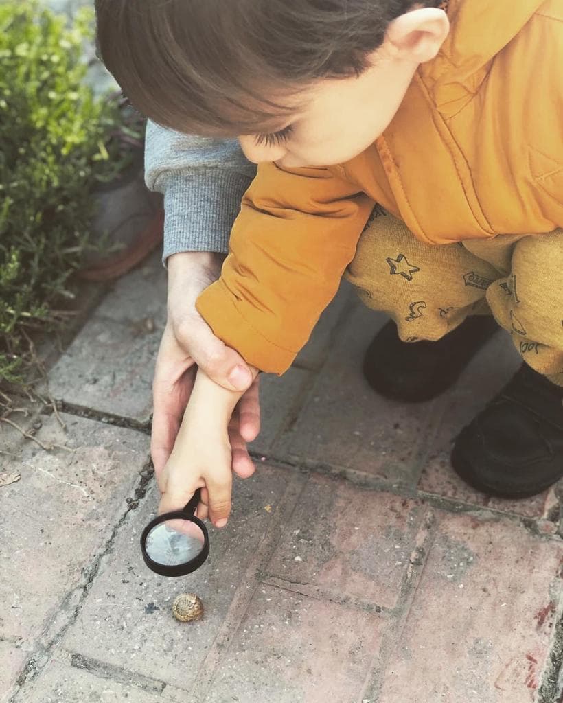 Çocuklarla atölye çalışması